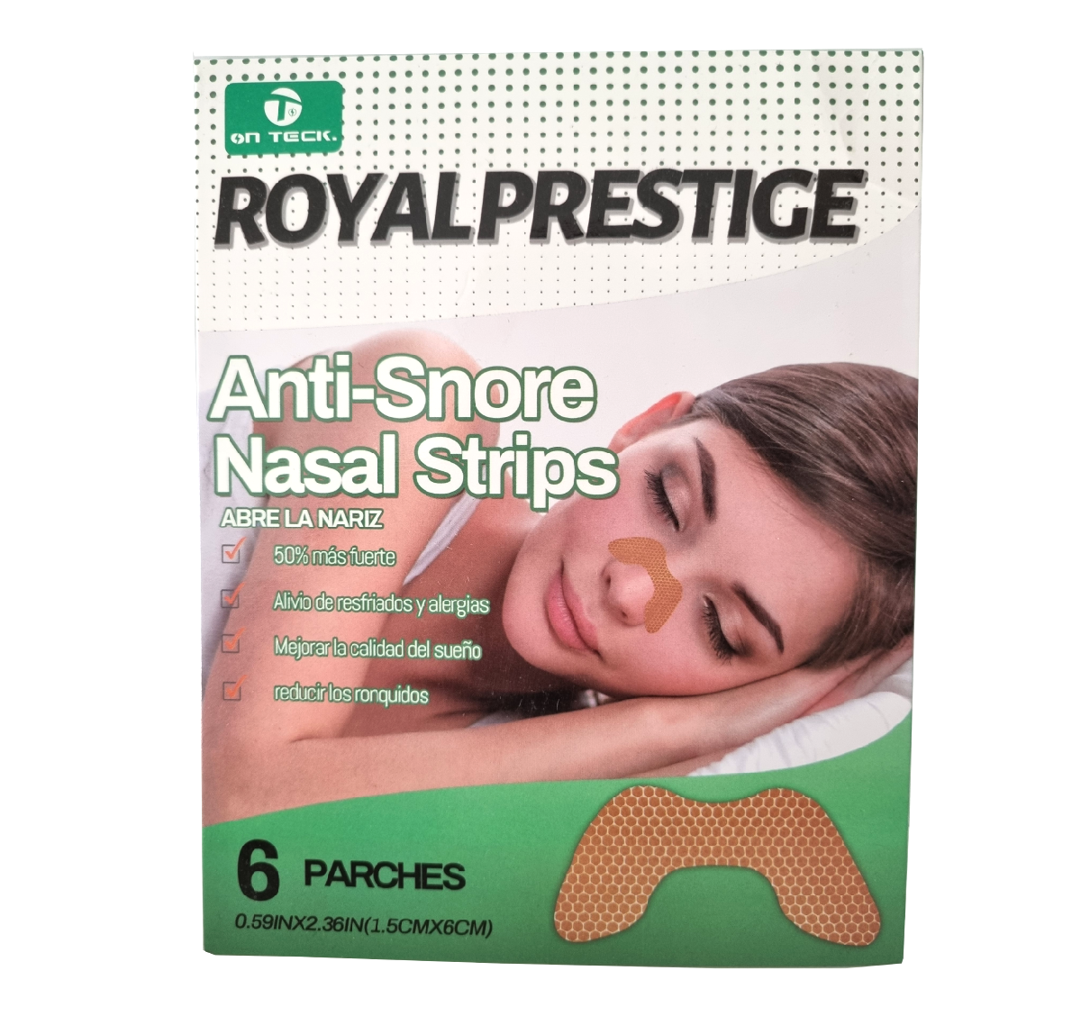 Royal Prestige Anti-Snore Nasal Strips 6 шт (Цена по факту)