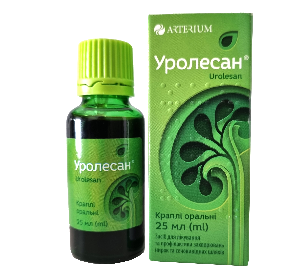 Уролесан капли 25 мл (Цена по факту)